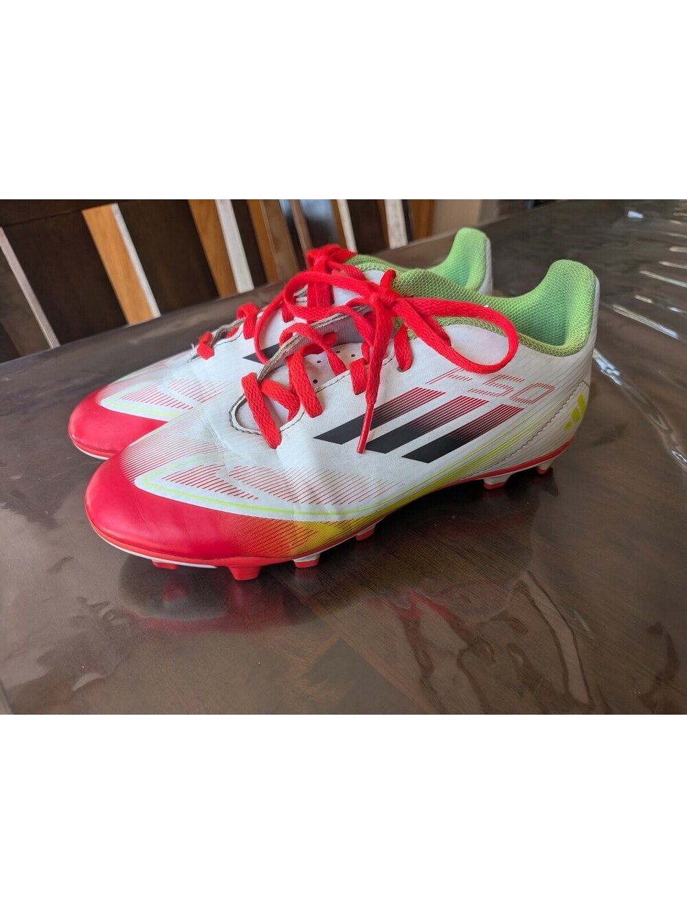 Adidas F50 Club Firm Ground Soccer Cleats Size 4